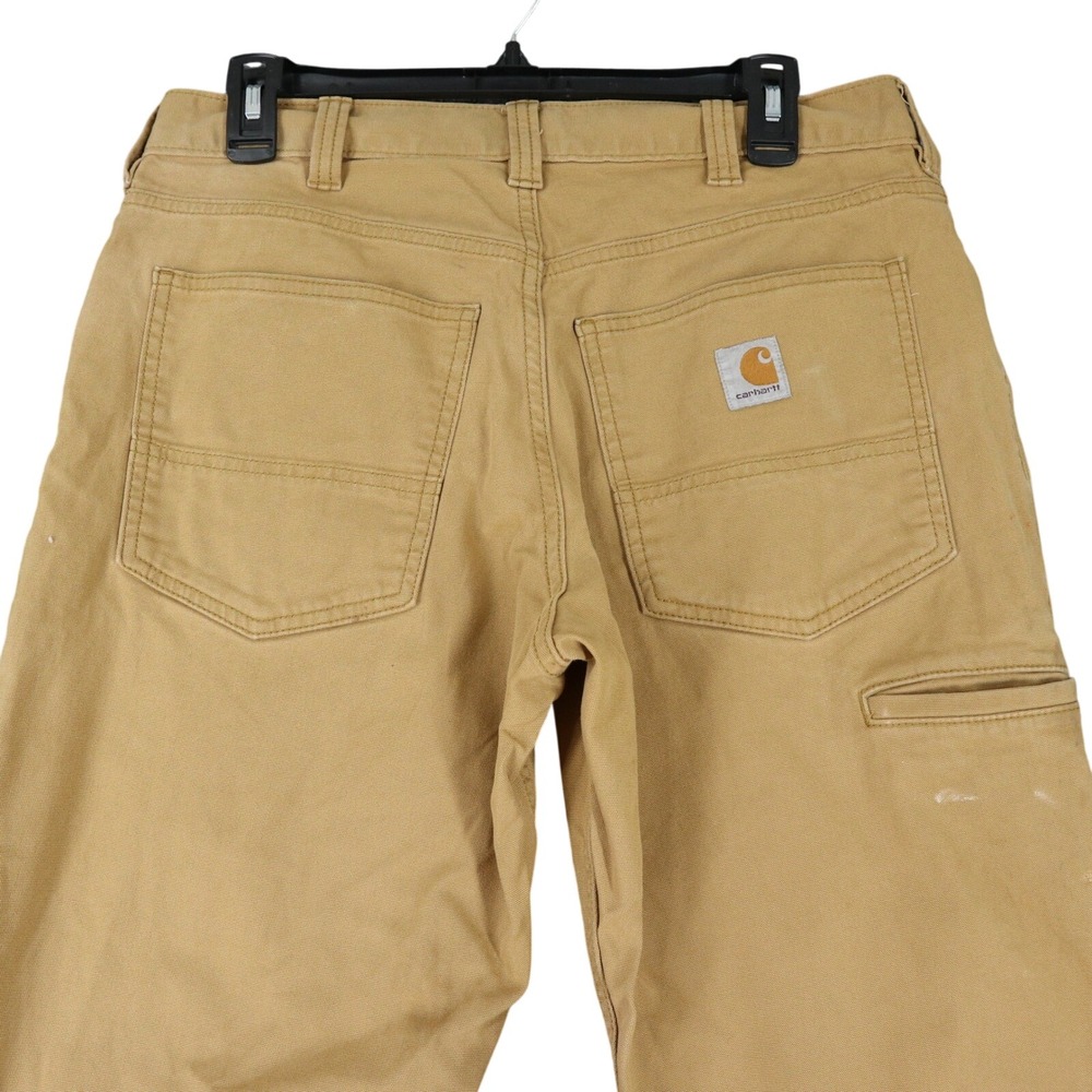 Carhartt Rugged Flex Relaxed Fit Canvas Work Pant 32x28 Utility Pocket Durable